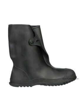Waterproof Rubber Overshoe Shoe Cover Slip-On Work Boot